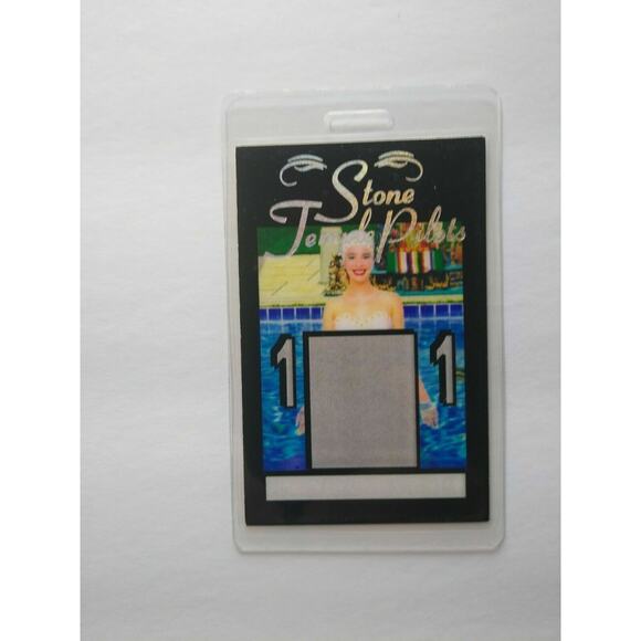 Stone Temple Pilots Tiny Music Backstage Pass Original 1996 Hard Rock Concert - Picture 2 of 3